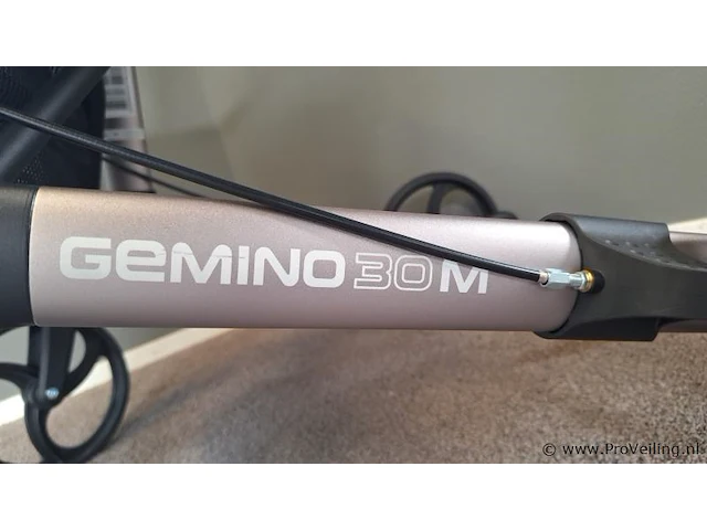 Gemino rollator | model 30 | kleur champagne | maat m - afbeelding 7 van  7
