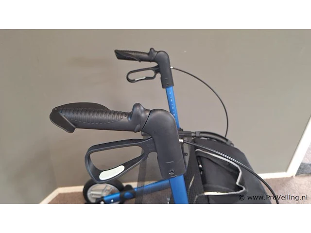 Gemino rollator | model 30m comfort | kleur blauw | maat m - afbeelding 5 van  10