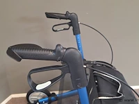 Gemino rollator | model 30m comfort | kleur blauw | maat m - afbeelding 5 van  10