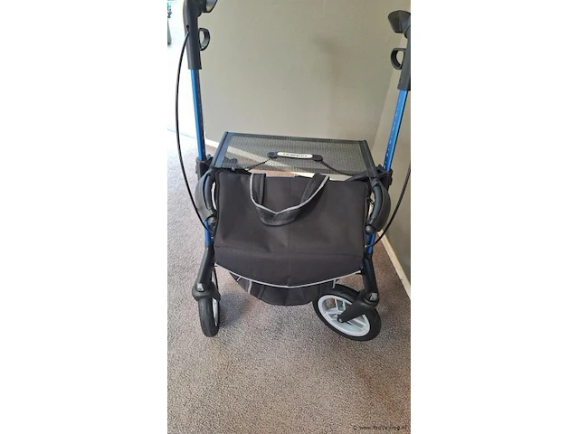 Gemino rollator | model 30m comfort | kleur blauw | maat m - afbeelding 7 van  10