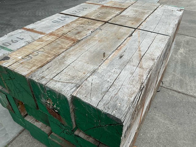 Gemixt hardhout 190x30x30 - lumber (48x) - afbeelding 4 van  16