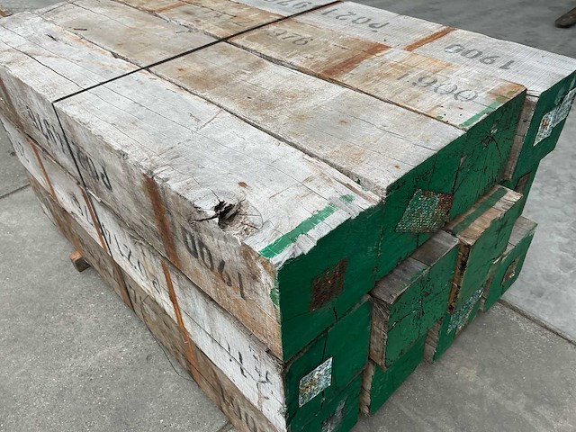 Gemixt hardhout 190x30x30 - lumber (48x) - afbeelding 5 van  16