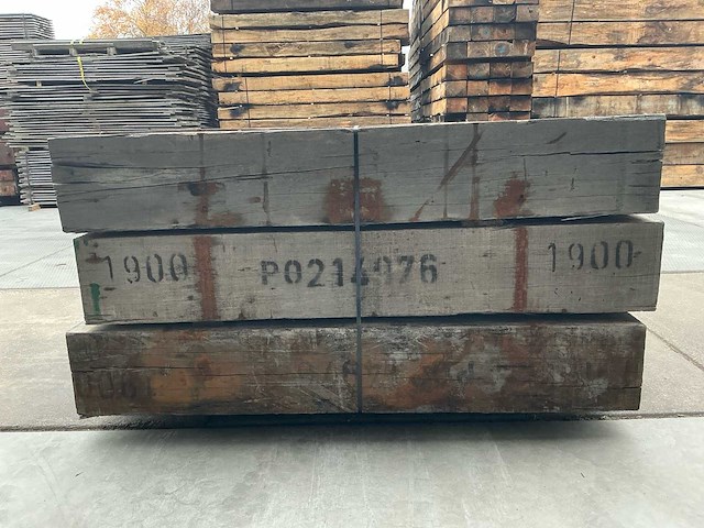 Gemixt hardhout 190x30x30 - lumber (48x) - afbeelding 9 van  16