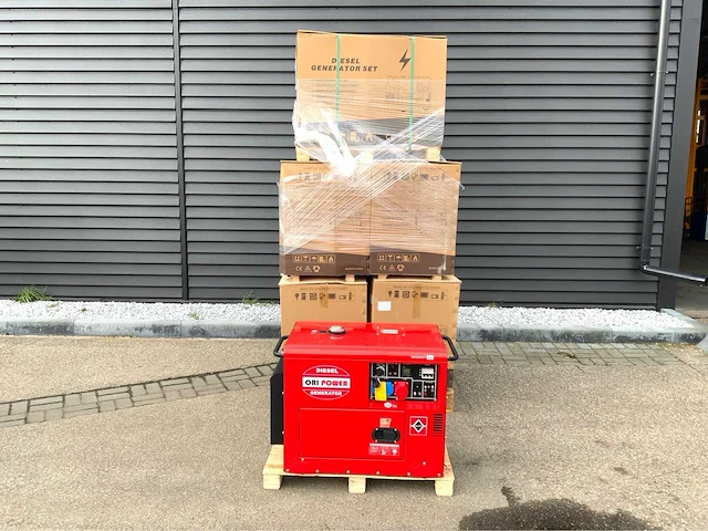 Gen power silent - 2025 - jde9500se ( 4x ) - noodstroomaggregaat - afbeelding 1 van  17