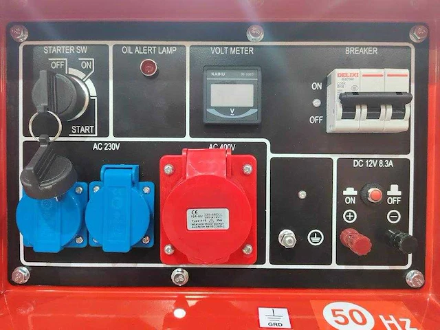 Gen power silent jde9500se (6x op pallet) stroomgenerator - afbeelding 16 van  25