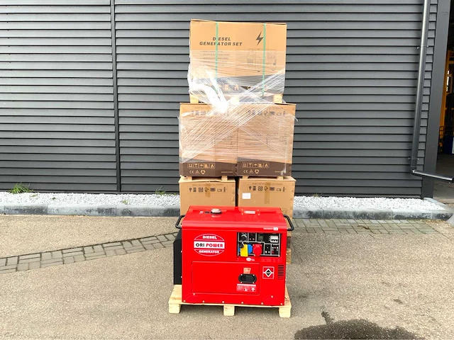 Gen power silent jde9500se (6x op pallet) stroomgenerator - afbeelding 12 van  25