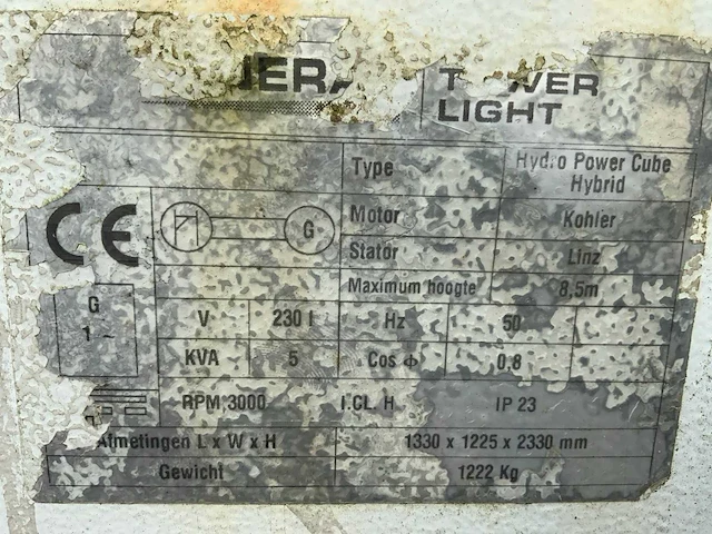 Generac hpc hybrid towerlight - afbeelding 10 van  10