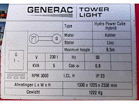 Generac tower light hpc hydro power cube led stationaire lichtmast - afbeelding 8 van  16