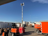 Generac tower light hpc hydro power cube led stationaire lichtmast - afbeelding 1 van  16