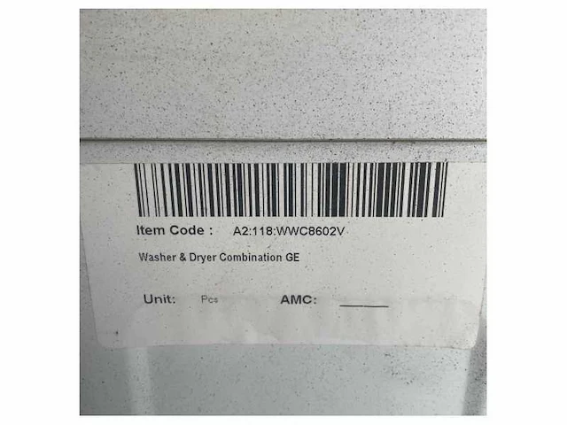 General electric washer & dryer combination ge wd61pg - afbeelding 3 van  3