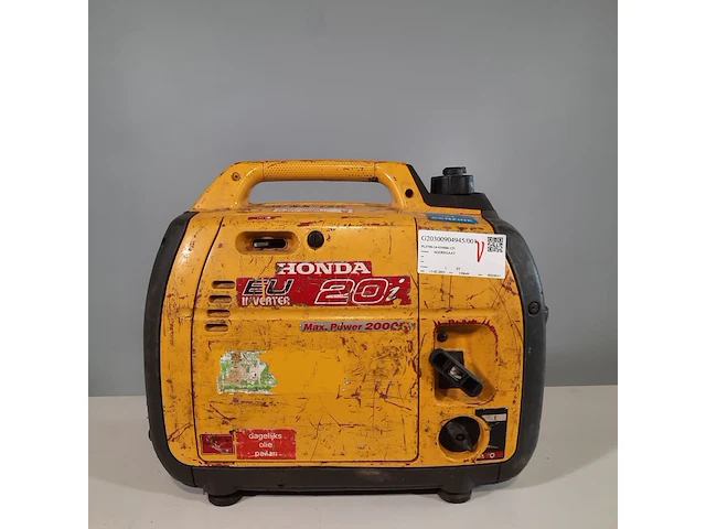 Generator honda, eu20i, bouwjaar 2003 - afbeelding 4 van  6
