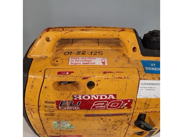 Generator honda, eu20i, bouwjaar 2003 - afbeelding 6 van  6