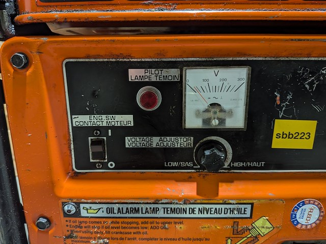 Generator, kawasaki, ga2300a - afbeelding 5 van  10