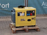Generator metallo hp6500ln-3 diesel 5kva nieuw - afbeelding 1 van  1