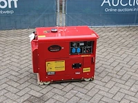 Generator powertech pg6500ds diesel 6.5kva nieuw - afbeelding 1 van  1