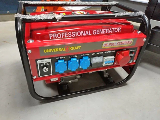 Generator universal kraft uk-pullstart9500 benzine nieuw - afbeelding 1 van  1