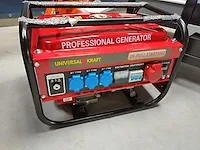 Generator universal kraft uk-pullstart9500 benzine nieuw - afbeelding 1 van  1