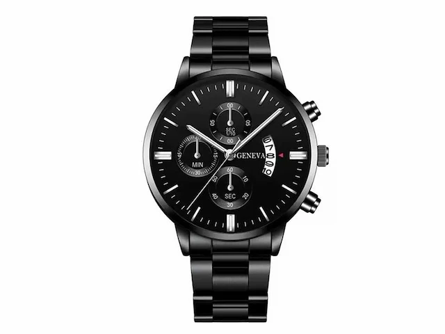 Geneva - granite - heren horloge (10x) - afbeelding 1 van  1