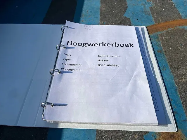Genie - gs3246 - hoogwerker - 2016 - afbeelding 7 van  9