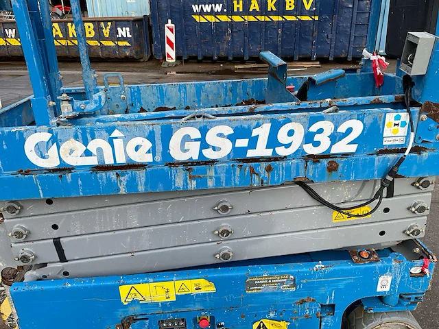 Genie gs 1932 schaarhoogwerker - afbeelding 10 van  14