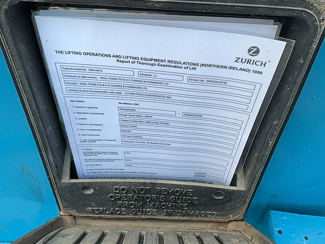 Genie z-45/25 hoogwerker - afbeelding 18 van  26