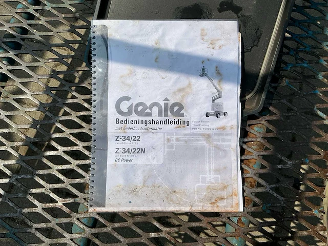 Genie z34/22n knikarmhoogwerker - afbeelding 20 van  30