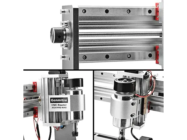 Genmitsu 3020-pro max cnc-frees/graveermachine - afbeelding 2 van  4