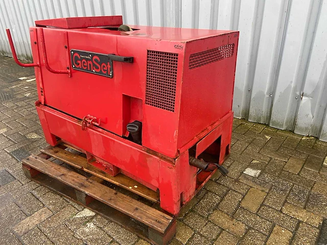 Genset - used - dc3.7a - power welding generator - 10 kva - afbeelding 4 van  10