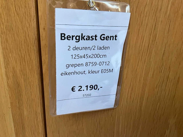 Gent eiken bergkast - afbeelding 6 van  6