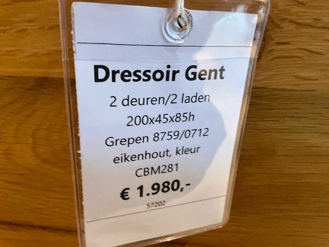 Gent eiken dressoir - afbeelding 8 van  8