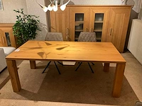Gent eiken eetkamertafel - afbeelding 2 van  10
