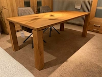 Gent eiken eetkamertafel - afbeelding 3 van  10