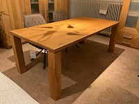 Gent eiken eetkamertafel - afbeelding 4 van  10