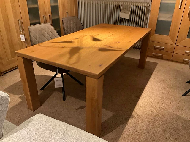 Gent eiken eetkamertafel - afbeelding 5 van  10