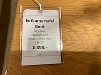 Gent eiken eetkamertafel - afbeelding 10 van  10