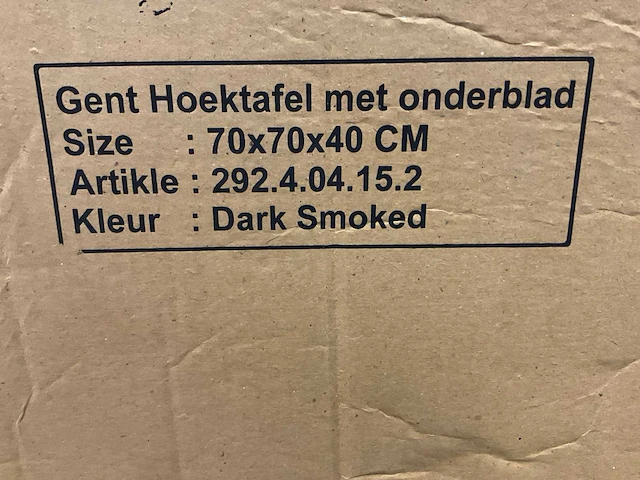 Gent salontafel (4x) - afbeelding 8 van  9