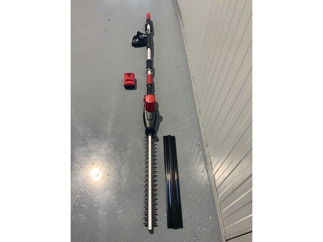 Geo - tuingereedschap op accu, 5 diverse apparaten, accu en lader - afbeelding 22 van  28