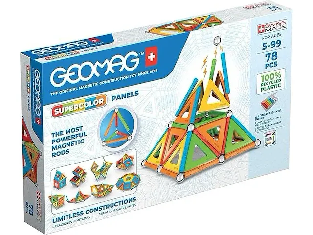 Geomag - supercolor magnetische stenen - afbeelding 1 van  5