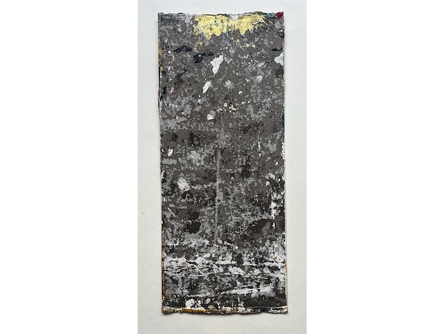 George heidweiler, schilderij gemengde techniek, abstracte compositie. gesigneerd aan de onderzijde , te dateren omstreeks 2005 - 2010 - afbeelding 3 van  3