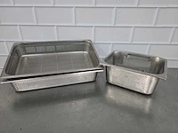 Geperforeerde rvs gastronormbak (3x) - afbeelding 3 van  3
