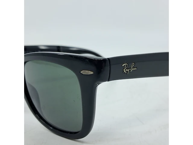 Gepolariseerde zonnebril, ray-ban, rb4104 folding wayfarer - afbeelding 7 van  13