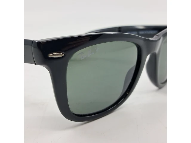 Gepolariseerde zonnebril, ray-ban, rb4104 folding wayfarer - afbeelding 10 van  13