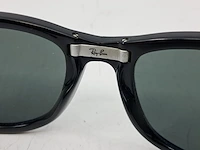 Gepolariseerde zonnebril, ray-ban, rb4104 folding wayfarer - afbeelding 12 van  13