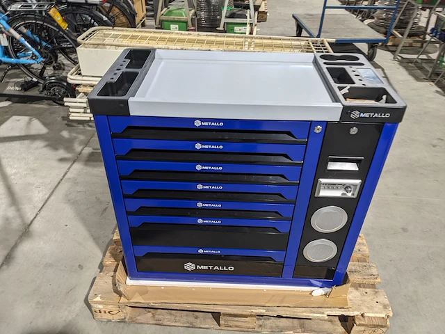 Gereedschap wagen xxl, metallo, meta-7hs6g-v - afbeelding 10 van  17