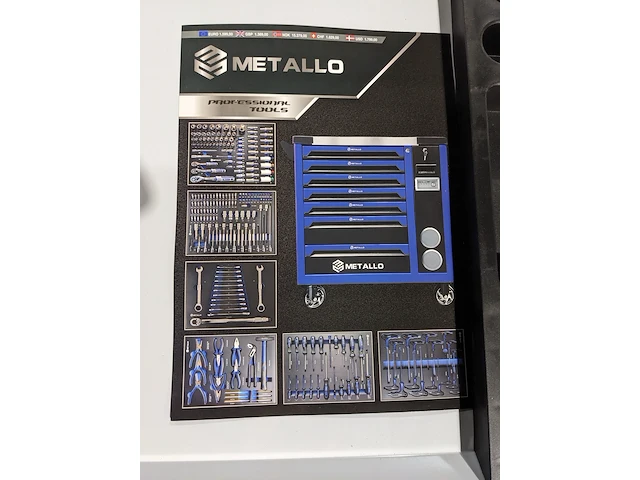 Gereedschap wagen xxl, metallo, meta-7hs6g-v - afbeelding 7 van  17