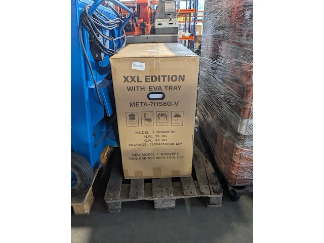 Gereedschap wagen xxl, metallo, meta-7hs6g-v - afbeelding 9 van  17