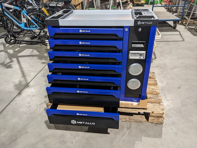 Gereedschap wagen xxl, metallo, meta-7hs6g-v - afbeelding 11 van  17