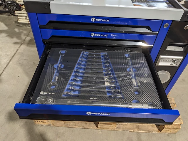 Gereedschap wagen xxl, metallo, meta-7hs6g-v - afbeelding 15 van  17