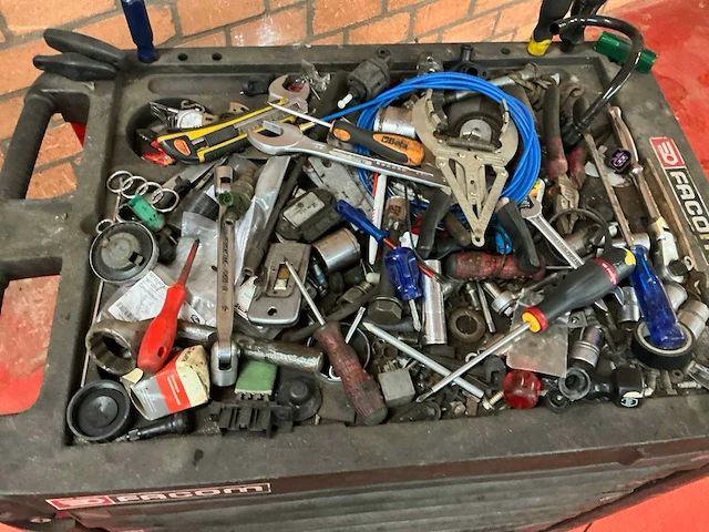 Gereedschapkist facom jetxl met inhoud - afbeelding 5 van  13