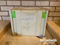 Gereedschapkist met inhoud - afbeelding 1 van  3